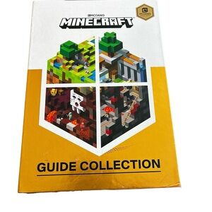 Minecraft Guide Collection 4 Book Box Set 2018 Official HC